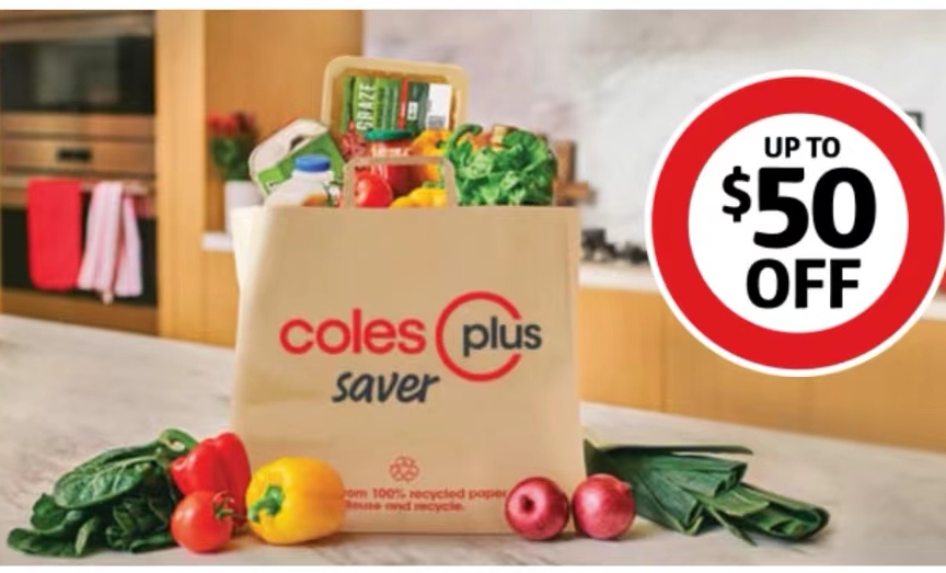 Coles会员购物，每月最高减$50！