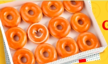 Krispy Kreme甜甜圈免费赠送啦！6月6日！