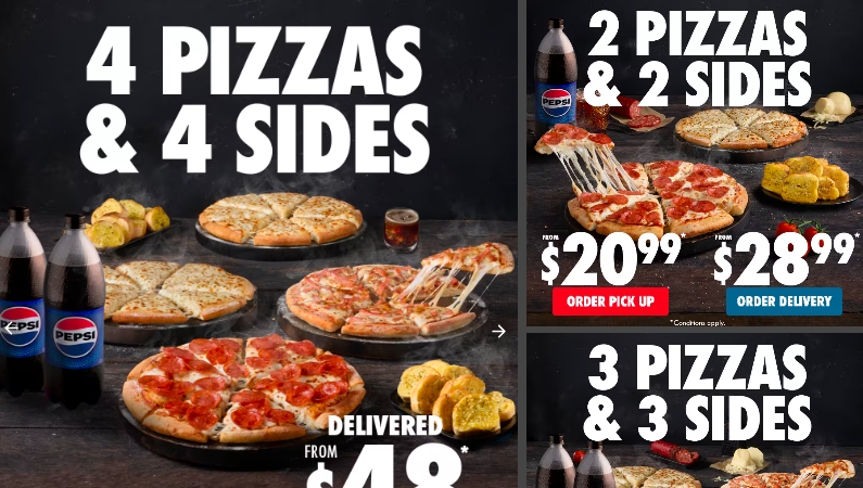 Dominos披萨 6月优惠券来了！50%折扣！